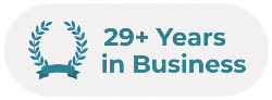 29+ Years in Business